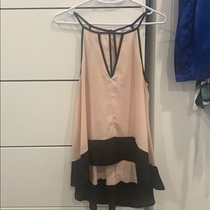 Bar 3 Pink Flowy Top